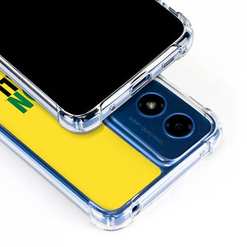 University of Oregon Ducks Football Moto G 5G (2024) Clear Case