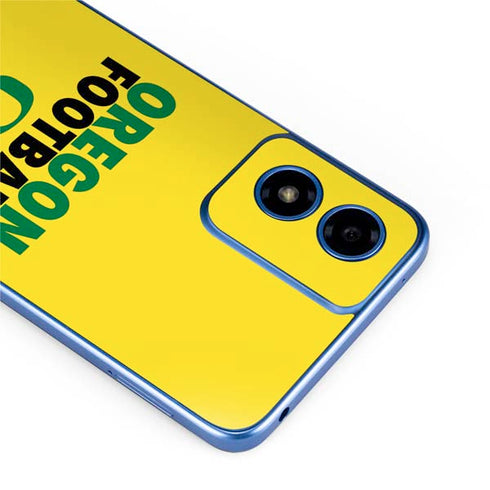 University of Oregon Ducks Football Moto G Play 4G (2024) Skin