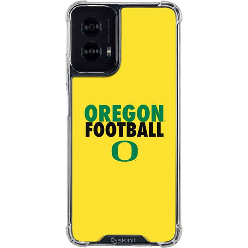 University of Oregon Ducks Football Moto G Power 5G (2024) Clear Case