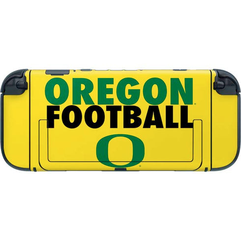 University of Oregon Ducks Football Nintendo Switch 2 (2025) with Joy-Con Skin