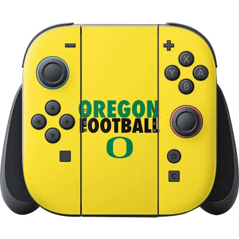 University of Oregon Ducks Football Nintendo Switch 2 (2025) Joy-Con Controller Skin