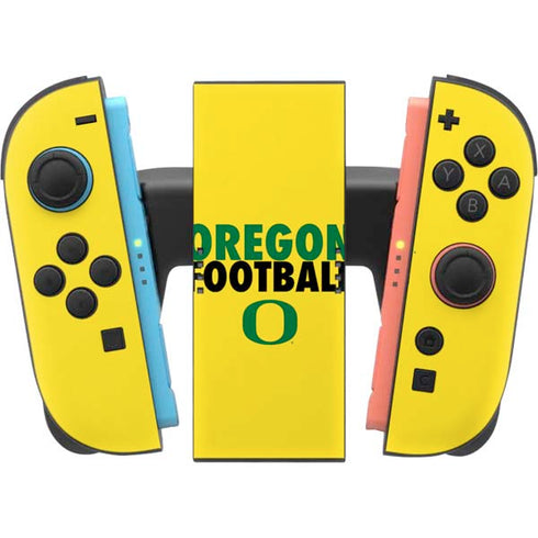 University of Oregon Ducks Football Nintendo Switch 2 (2025) Joy-Con Controller Skin