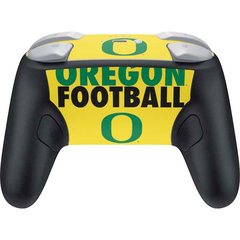 University of Oregon Ducks Football Nintendo Switch 2 (2025) Pro Controller Skin