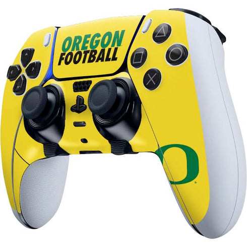 University of Oregon Ducks Football PS5 DualSense Edge Pro Controller Skin