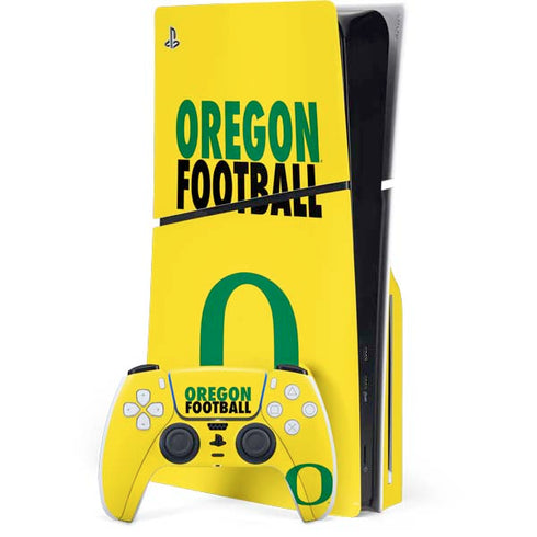 University of Oregon Ducks Football PlayStation PS5 Skins