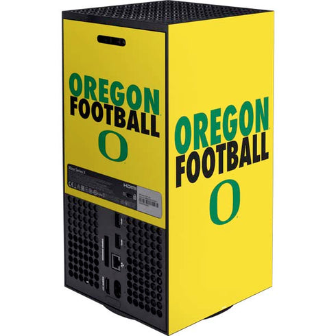 University of Oregon Ducks Football Xbox Series X Bundle Skin