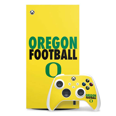 University of Oregon Ducks Football Xbox Series X Skins