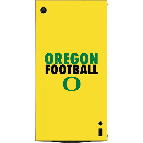 University of Oregon Ducks Football XBox Series X Digital Edition Console Skin