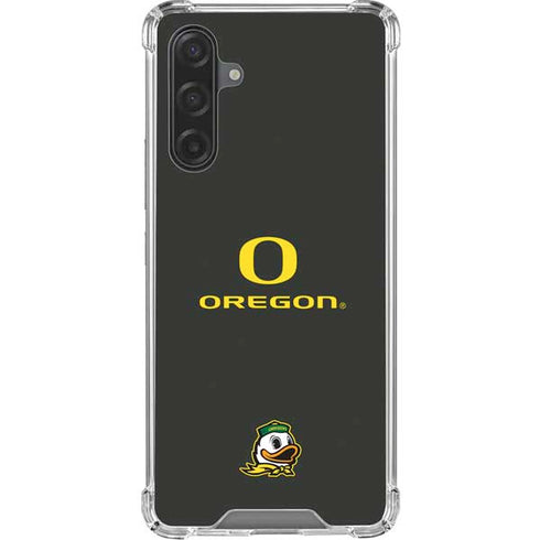 University of Oregon Ducks Galaxy A17 Clear Case