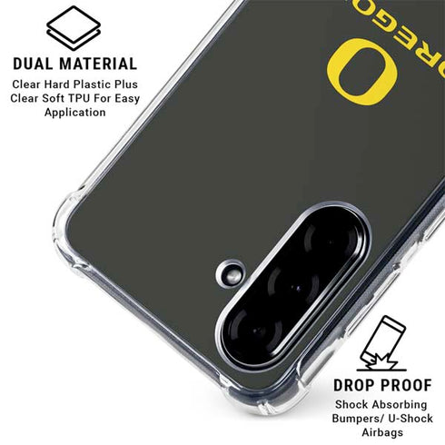 University of Oregon Ducks Galaxy A36 5G Clear Case