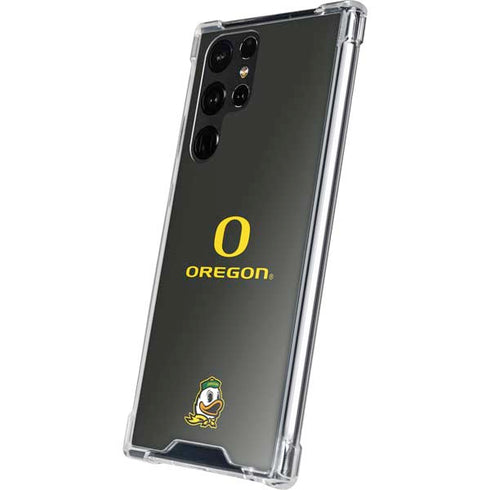 University of Oregon Ducks Galaxy S22 Ultra Clear Case