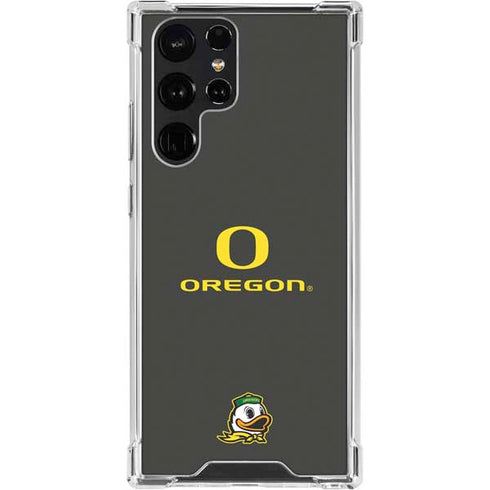 University of Oregon Ducks Galaxy S23 Ultra Clear Case