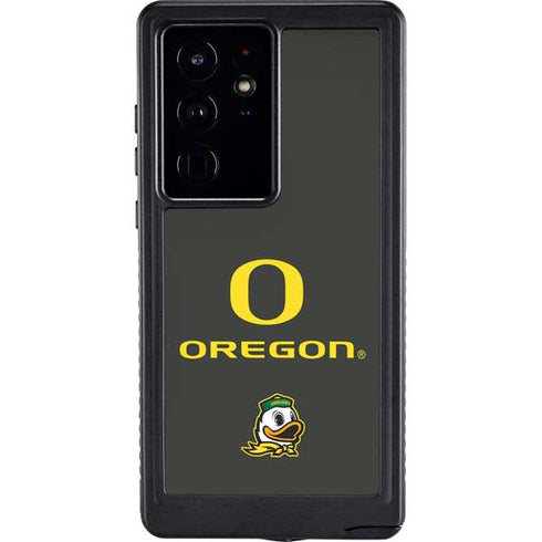 University of Oregon Ducks Galaxy S24 Ultra Waterproof Case