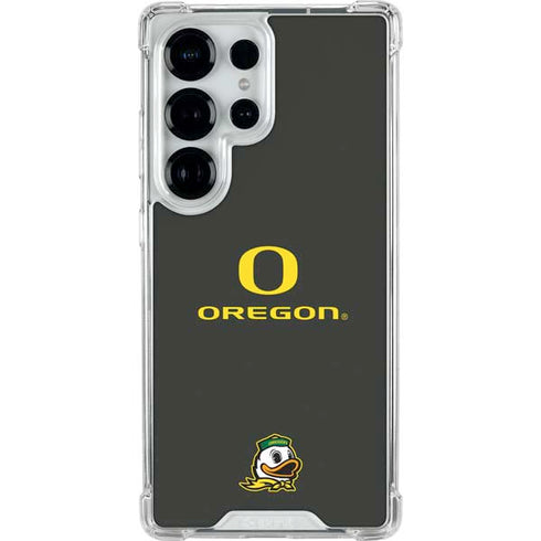 University of Oregon Ducks Galaxy S25 Ultra Clear Case