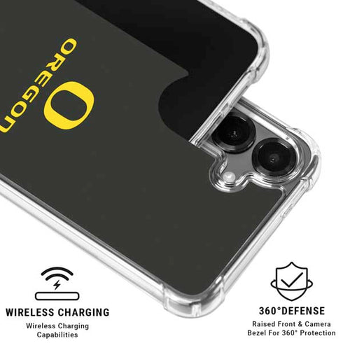 University of Oregon Ducks Galaxy S26 Clear Case