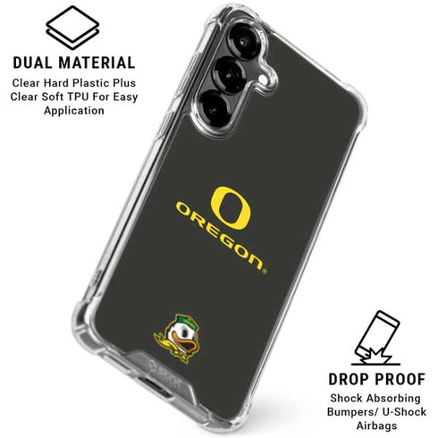 University of Oregon Ducks Galaxy S26 Clear Case