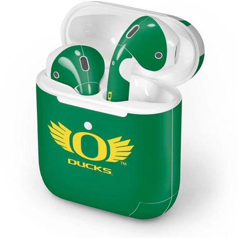 University of Oregon Ducks Green Apple AirPods Skin