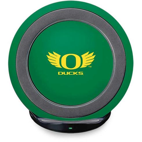 University of Oregon Ducks Green Fast Charge Wireless Charging Stand Skin