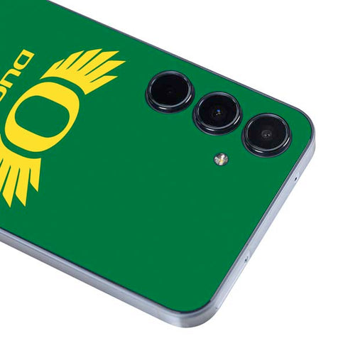 University of Oregon Ducks Green Galaxy A55 5G Skin
