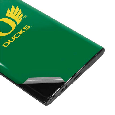 University of Oregon Ducks Green Galaxy Note 10 Plus Skin