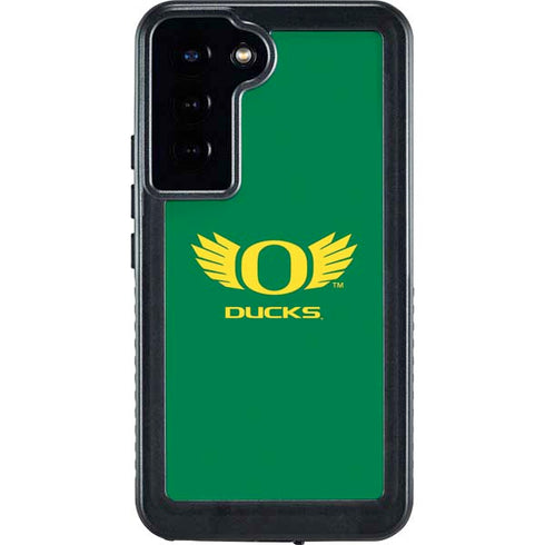 University of Oregon Ducks Green Galaxy S24 Plus Waterproof Case