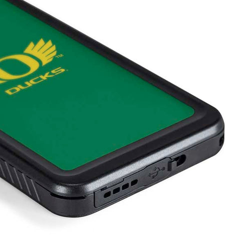 University of Oregon Ducks Green Galaxy S24 Plus Waterproof Case