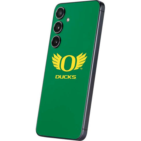 University of Oregon Ducks Green Galaxy S25 Skin