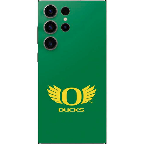 University of Oregon Ducks Green Galaxy S24 Ultra Skin