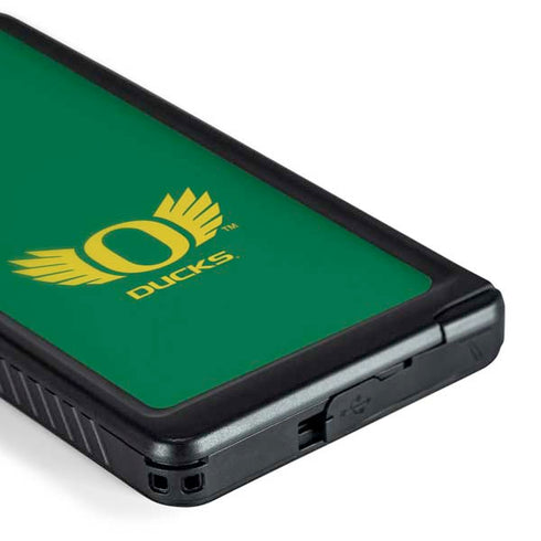 University of Oregon Ducks Green Galaxy S24 Ultra Waterproof Case