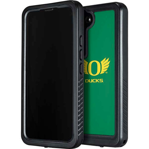University of Oregon Ducks Green Galaxy S24 Waterproof Case
