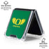 University of Oregon Ducks Green Galaxy Z Flip6 Clear Case