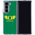 University of Oregon Ducks Green Galaxy Z Fold5 5G Clear Case