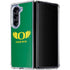 University of Oregon Ducks Green Galaxy Z Fold5 5G Clear Case