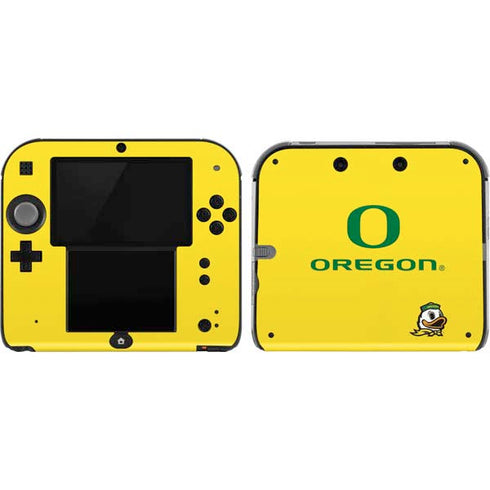 University of Oregon Ducks Green Gradient Nintendo Skins