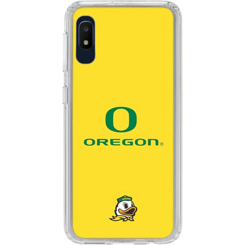 University of Oregon Ducks Green Gradient Galaxy Cases