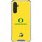 University of Oregon Ducks Green Gradient Galaxy A17 Clear Case