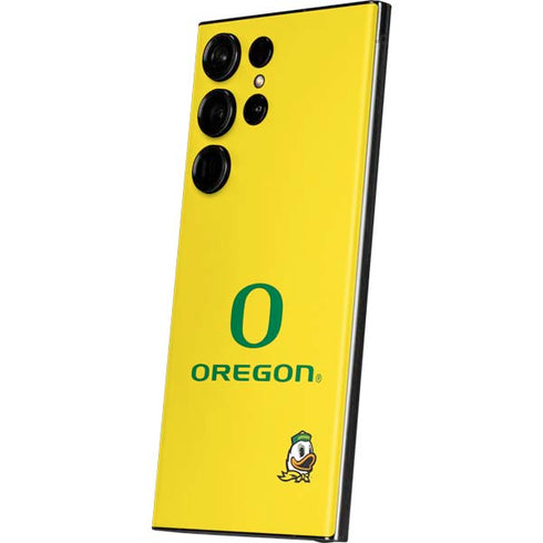 University of Oregon Ducks Green Gradient Galaxy Skins