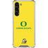 University of Oregon Ducks Green Gradient Galaxy S24 FE Clear Case