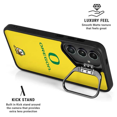 University of Oregon Ducks Green Gradient Galaxy S24 Plus Kickstand Case