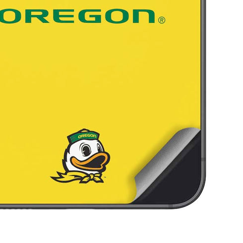 University of Oregon Ducks Green Gradient Galaxy S24 Skin