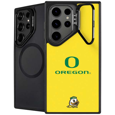 University of Oregon Ducks Green Gradient Galaxy Cases