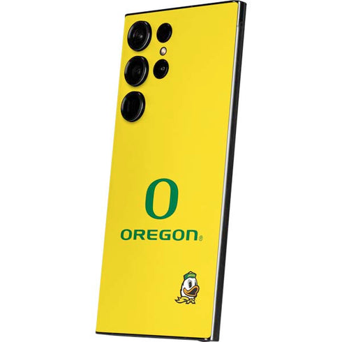 University of Oregon Ducks Green Gradient Galaxy S25 Ultra Skin