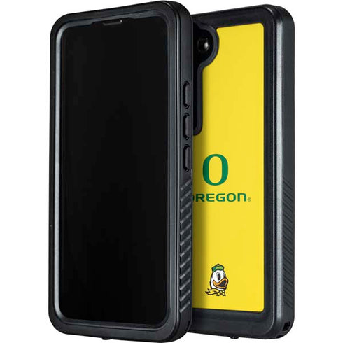 University of Oregon Ducks Green Gradient Galaxy S24 Waterproof Case