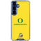 University of Oregon Ducks Green Gradient Galaxy S25 Plus Clear Case