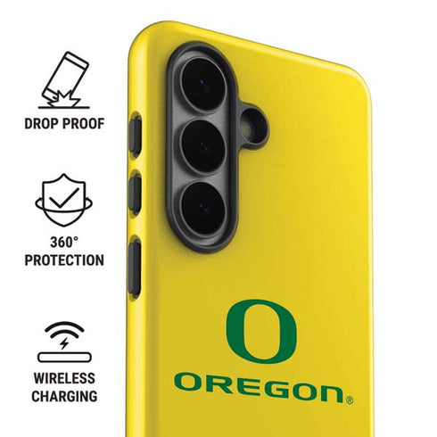 University of Oregon Ducks Green Gradient Galaxy S26 Plus Impact Case