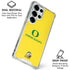 University of Oregon Ducks Green Gradient Galaxy S26 Ultra Clear Case