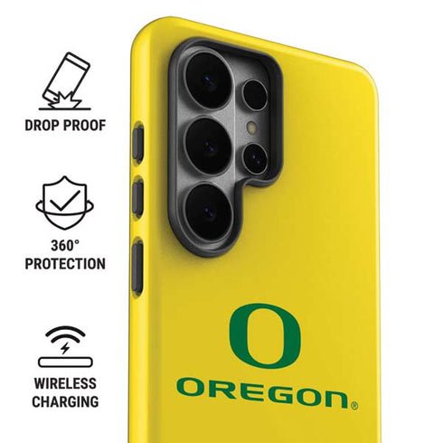 University of Oregon Ducks Green Gradient Galaxy S26 Ultra Impact Case