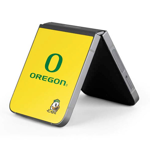 University of Oregon Ducks Green Gradient Galaxy Z Flip6 Skin