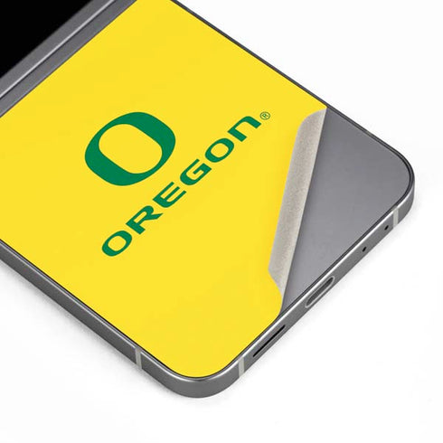 University of Oregon Ducks Green Gradient Galaxy Z Flip6 Skin