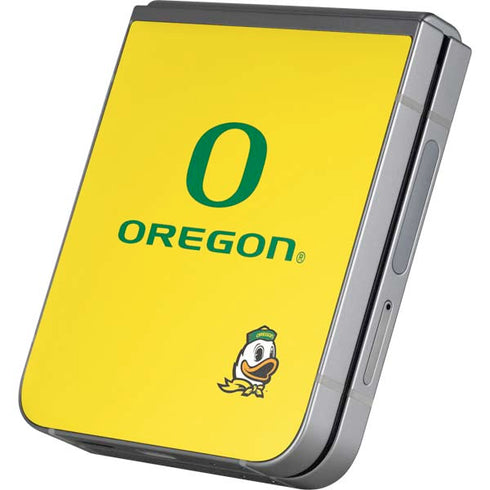 University of Oregon Ducks Green Gradient Galaxy Z Flip6 Skin